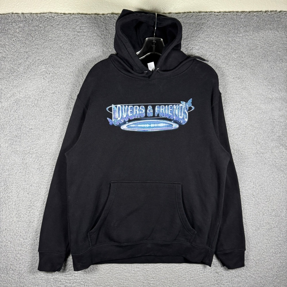 Lovers & Friends Festival 2023 Hoodie L Black Usher Mariah Carey Missy Elliott‎
